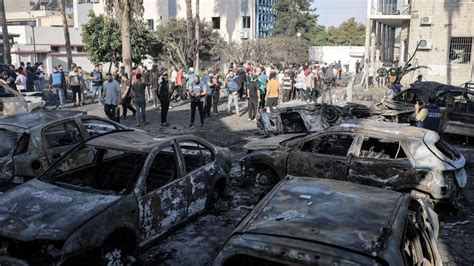 Colombia, Argentina y Chile condenan explosión en hospital Al-Ahli Arab en Gaza